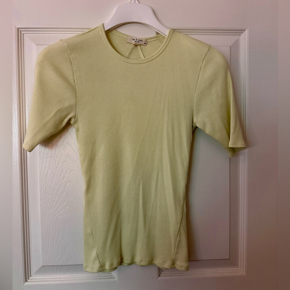 Lime Rag & Bone top, size small